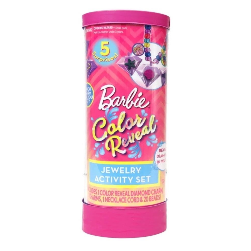 NEW 🆕 Barbie Color Reveal Jewelry Activity Set